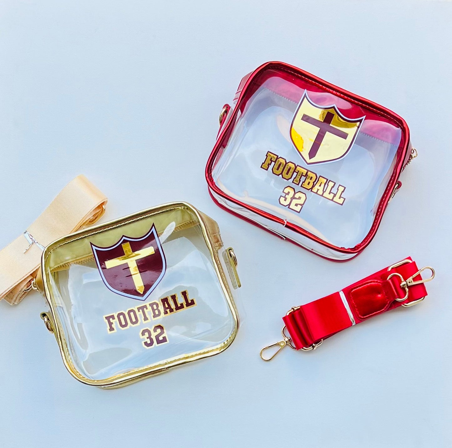 Brighton Bag / Brother Martin Football / Crimson Or Gold Custom