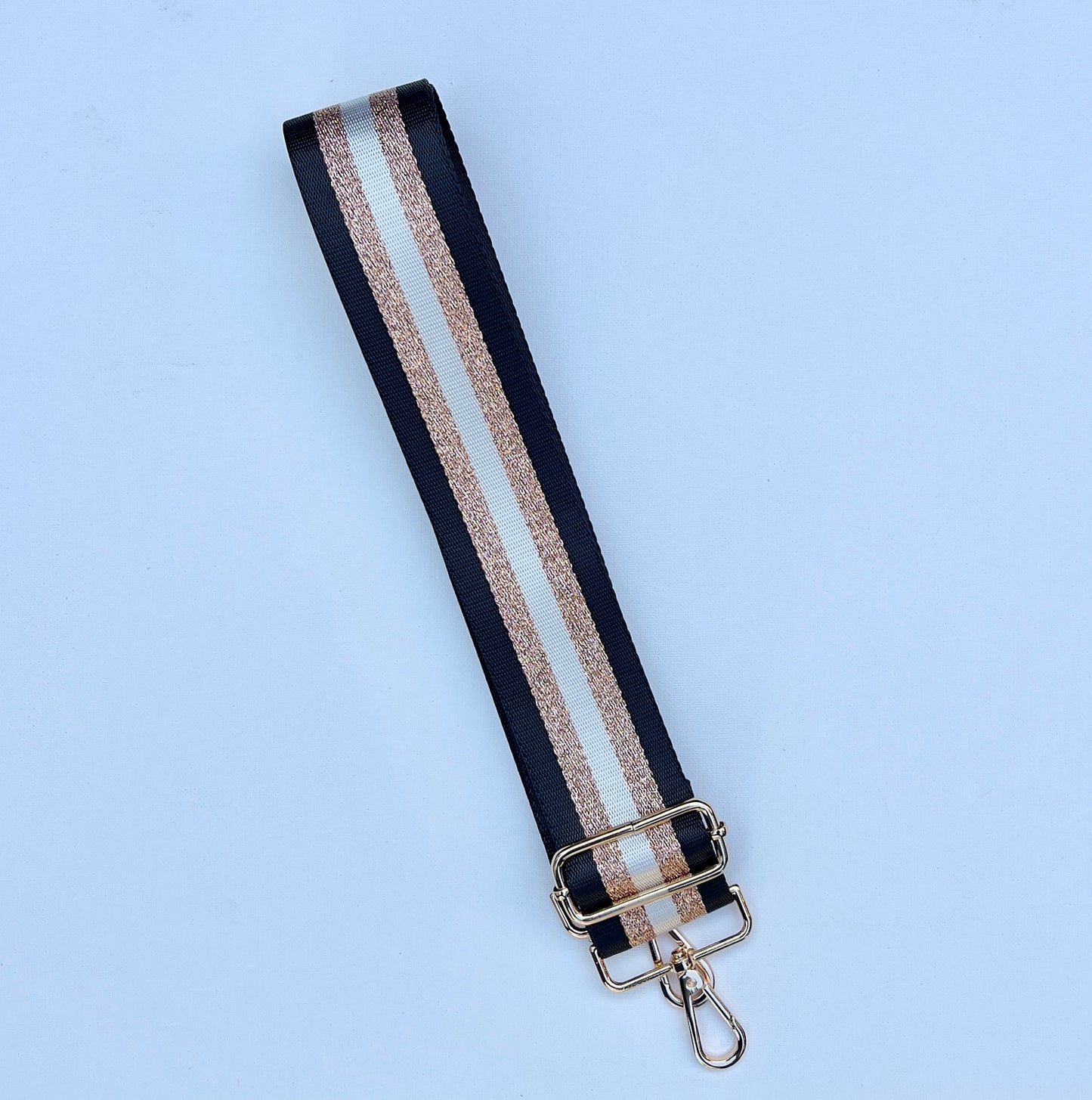 Black & Gold Fender Strap